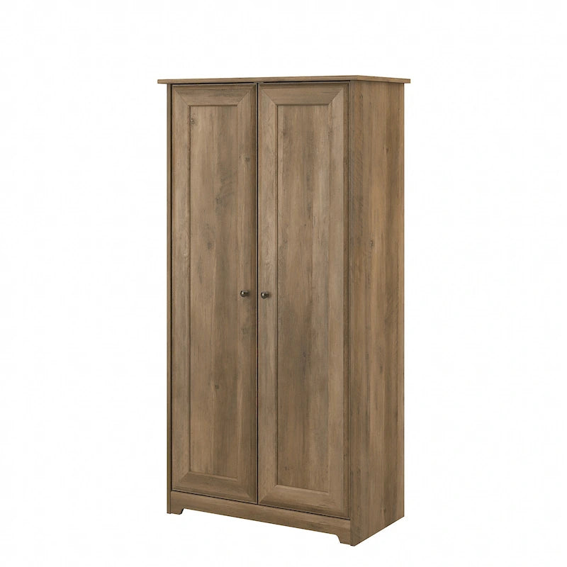 Meuble de rangement haut Cabot Espresso Oak avec portes – 31,38 long. x 16,30 larg. x 61,14 haut.