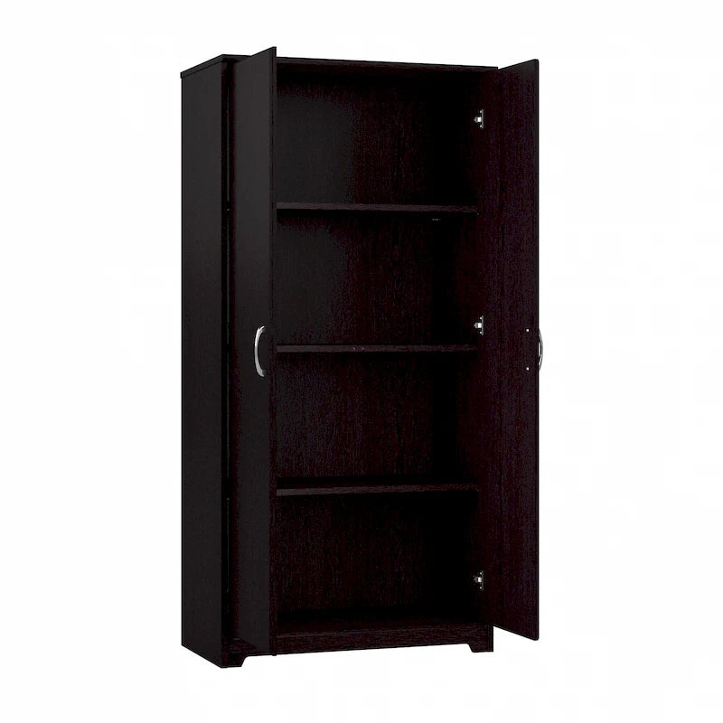 Armoire haute de rangement Cabot avec portes par Bush Furniture